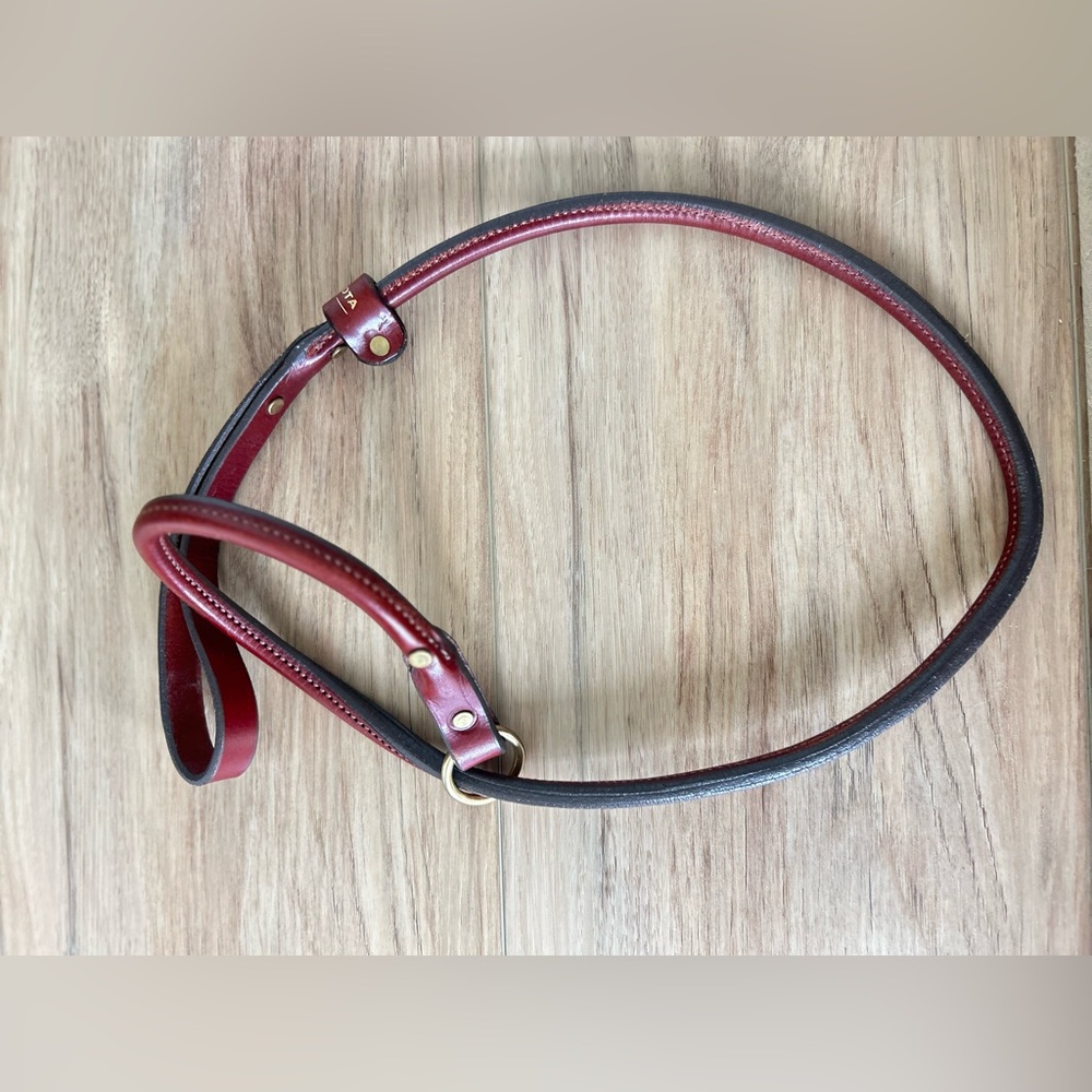 Mendota Pets Rolled Leather Dog Leash